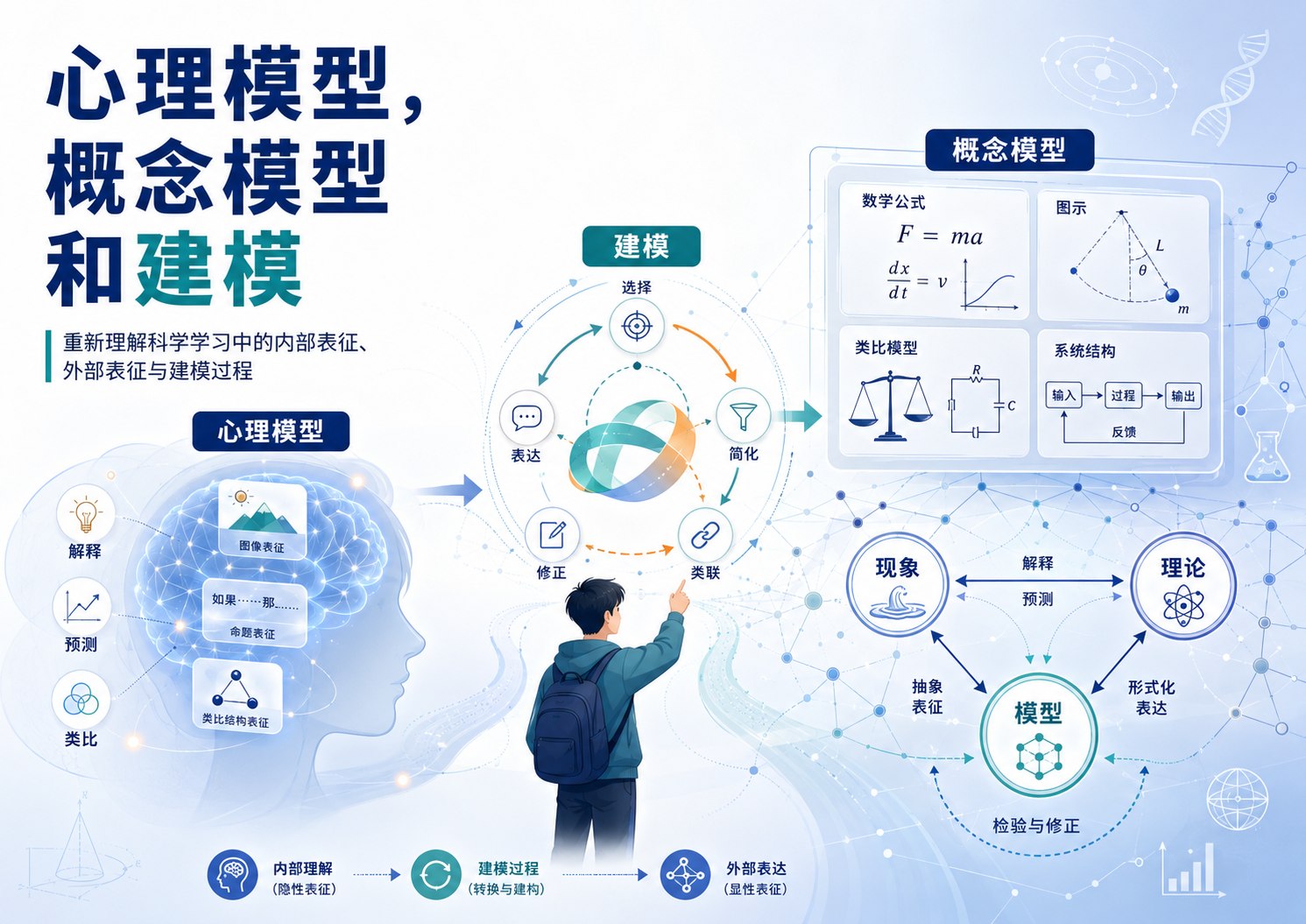 心理模型，概念模型和建模