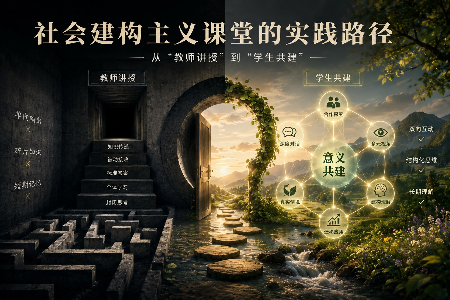 安静的课堂，是一场认知灾难吗？—— 社会建构主义：在对话与协作中构建真正深刻的意义