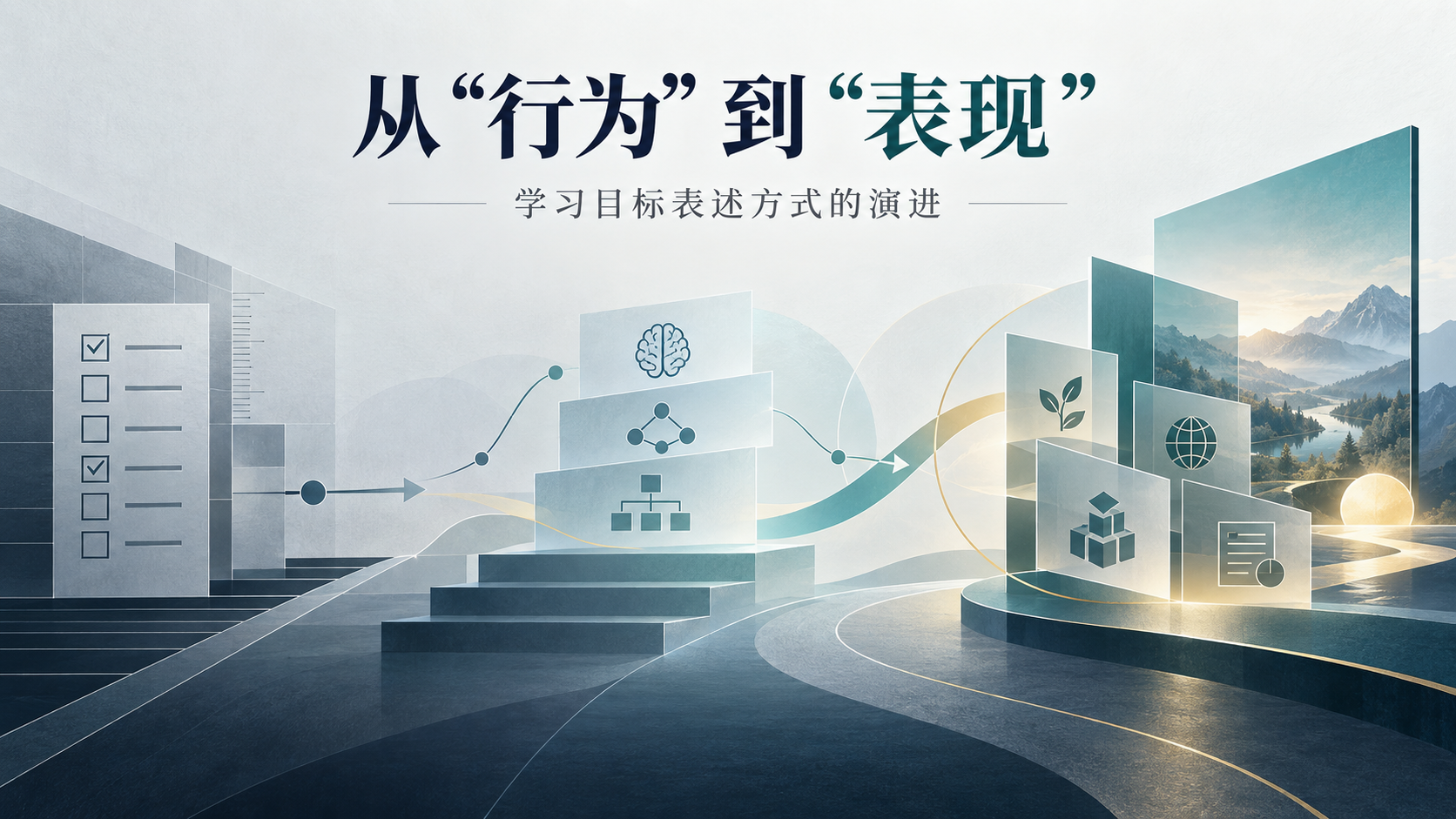 从“行为”到“表现”：全球教育领域学习目标表述方式的演进与深度分析