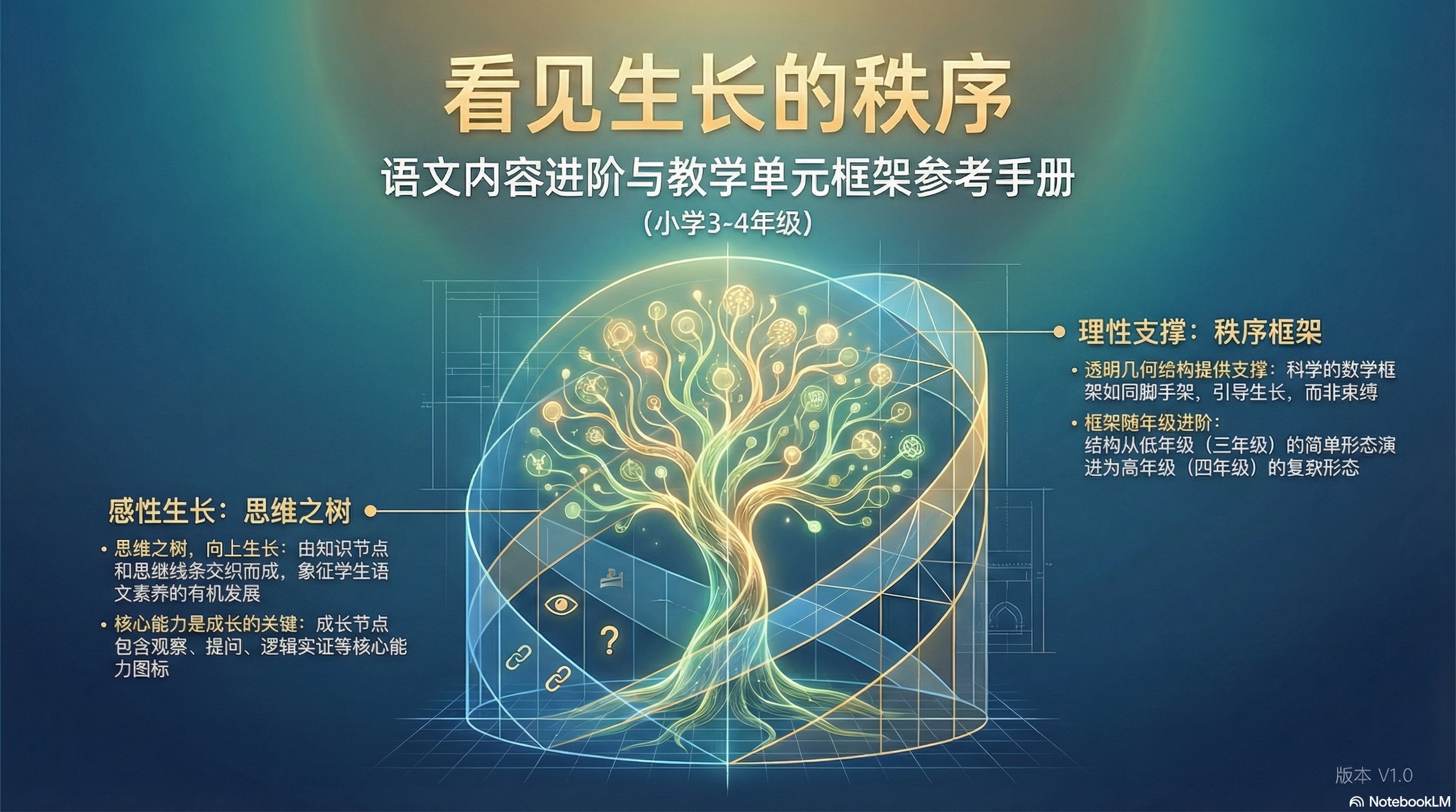 语文内容进阶与教学单元框架参考手册（小学3-4年级）