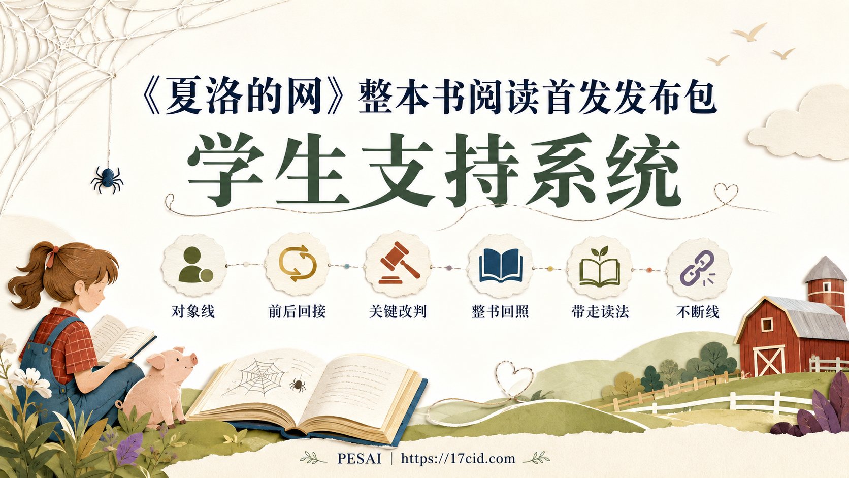 《夏洛的网》整本书阅读学生支持