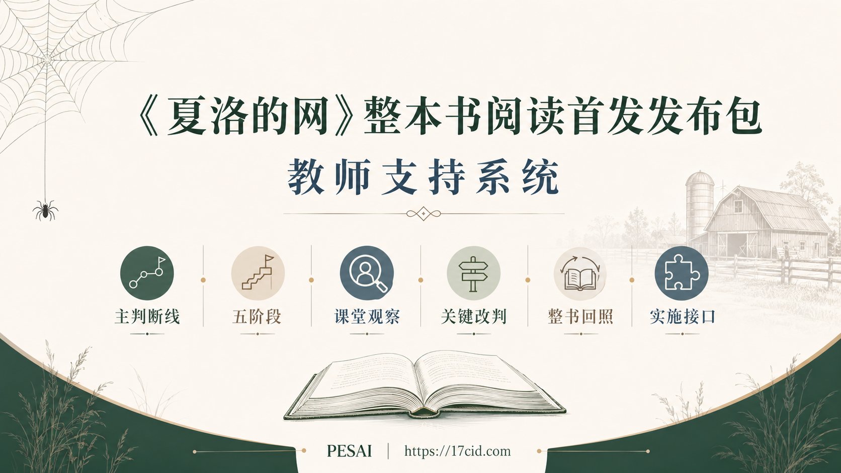 《夏洛的网》整本书阅读教师支持