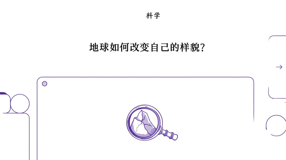 地貌的塑造者